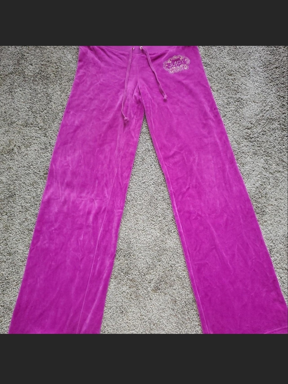 Vintage Juicy Couture Light Purple Size M Sweatpants